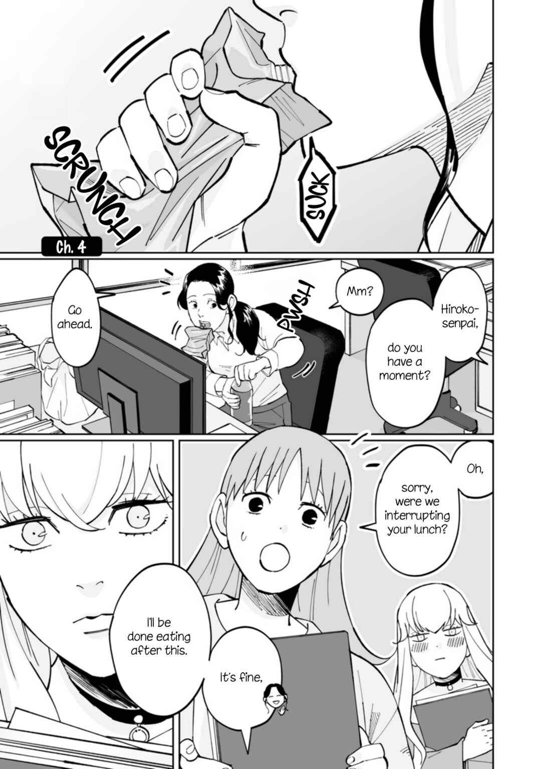 Page 1 Chapter 4 Ayaka is in Love with Hiroko!
