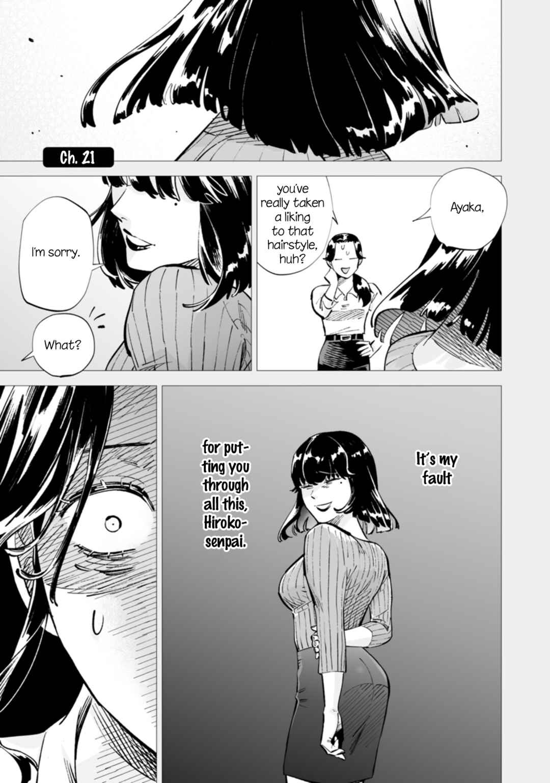 Page 1 Chapter 21 Ayaka is in Love with Hiroko!