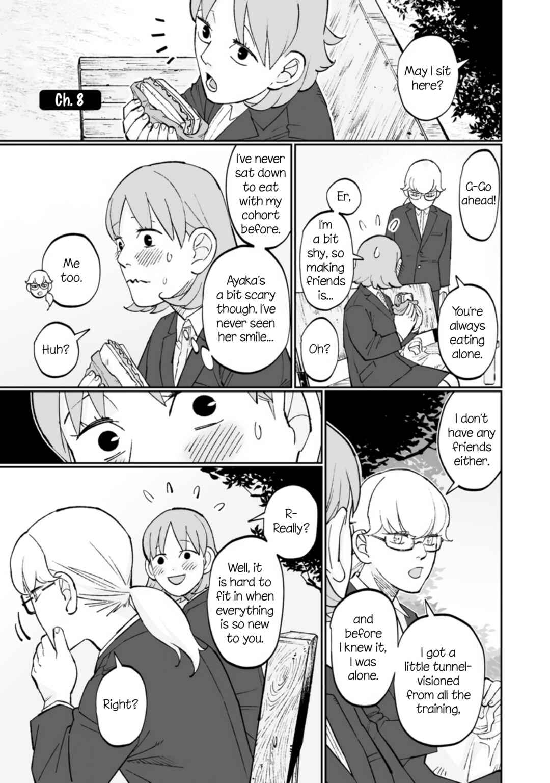 Page 1 Chapter 8 Ayaka is in Love with Hiroko!