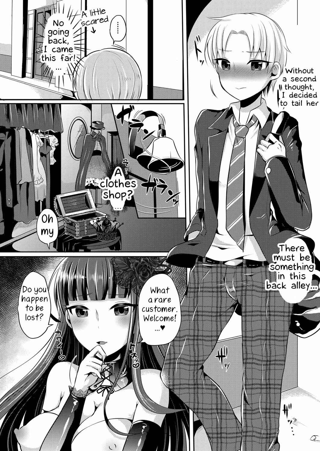 Page 5 Chapter 1 Boku ga Hitomebore Shita Gothic Onee-san wa Futanari datta Ken