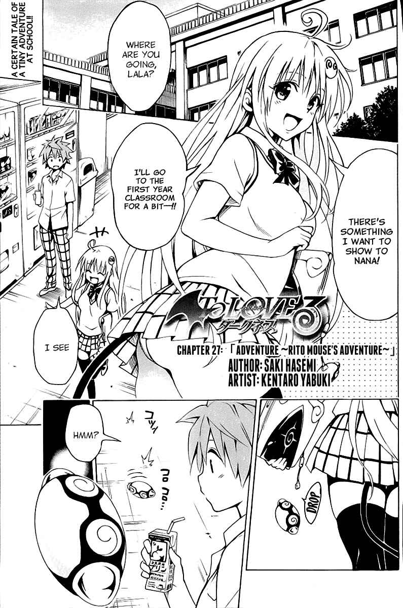 Page 3 Chapter 27 To Love Ru Darkness