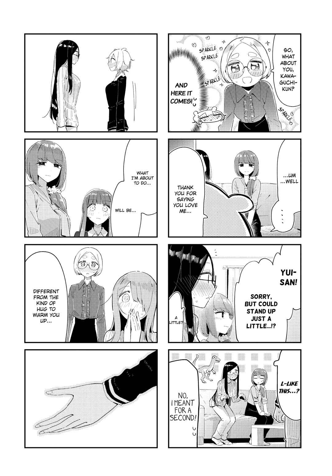 Page 8 Chapter 40 Hogushite, Yui-san