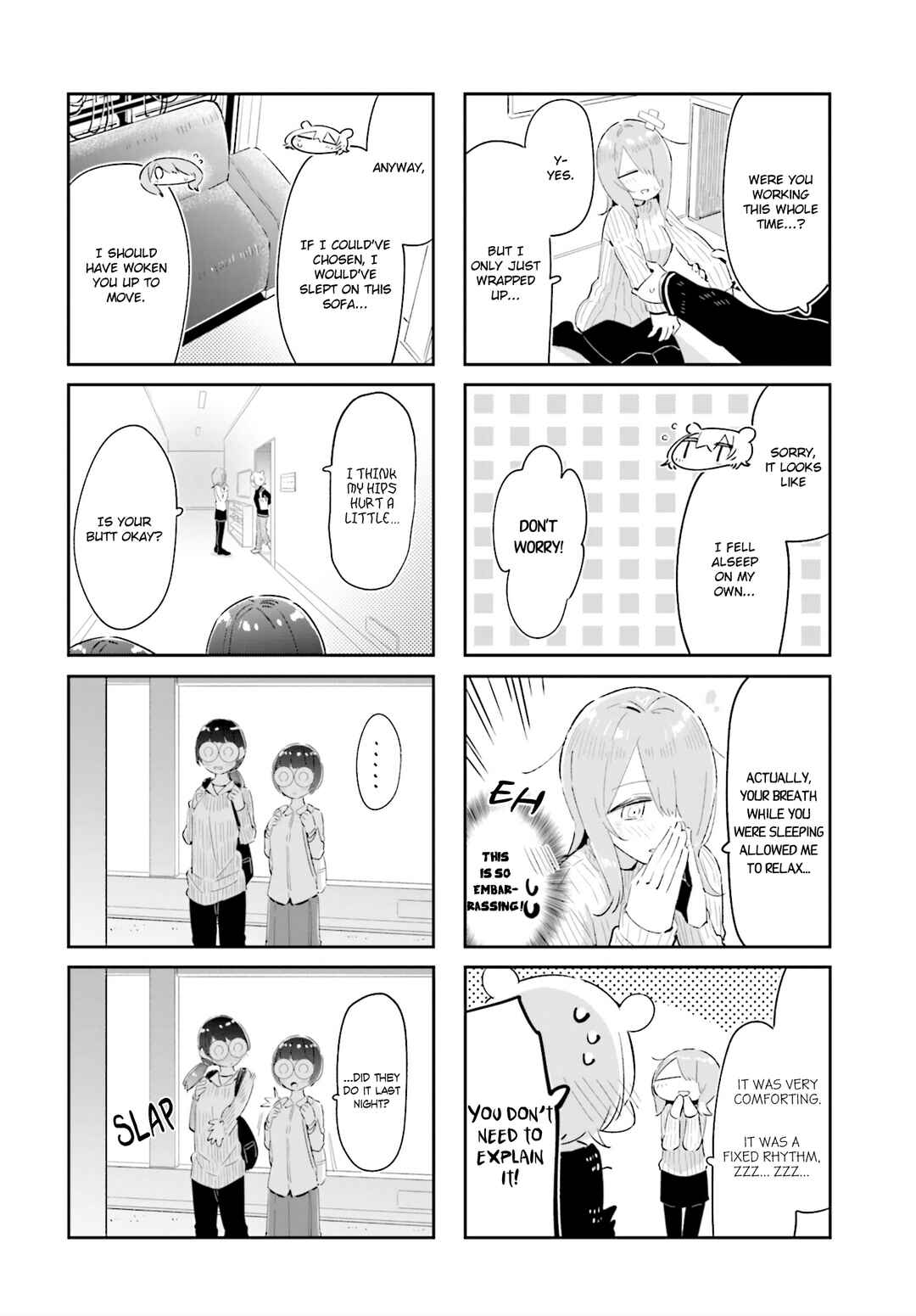 Page 8 Chapter 22 Hogushite, Yui-san