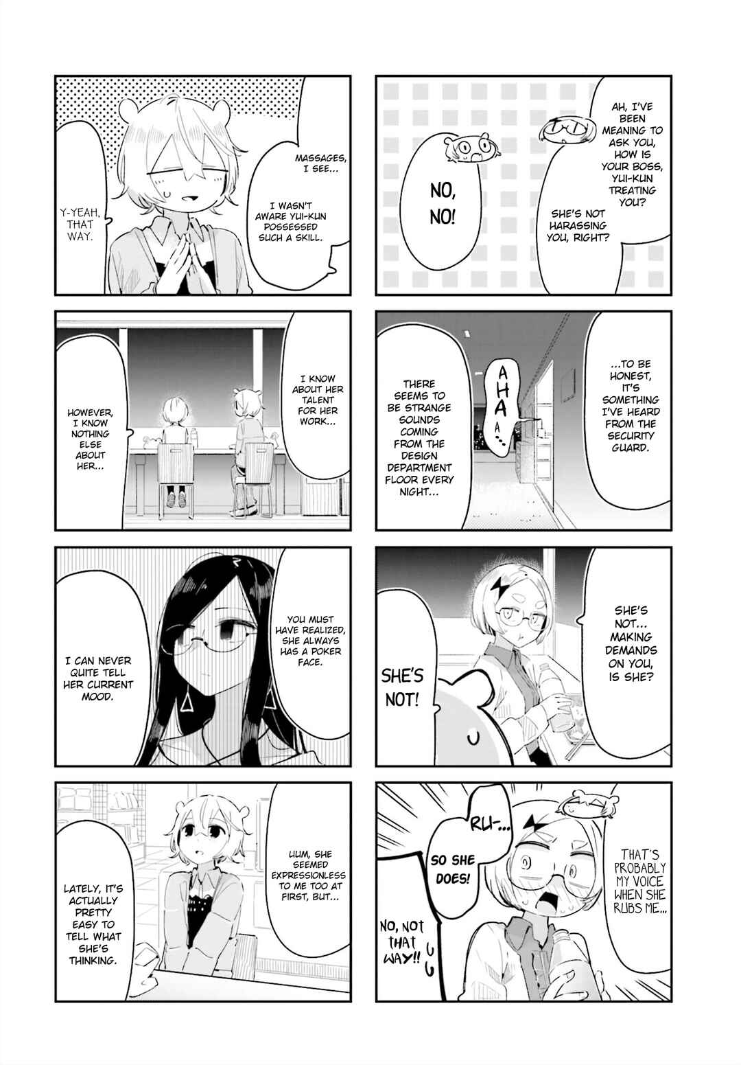 Page 4 Chapter 19 Hogushite, Yui-san