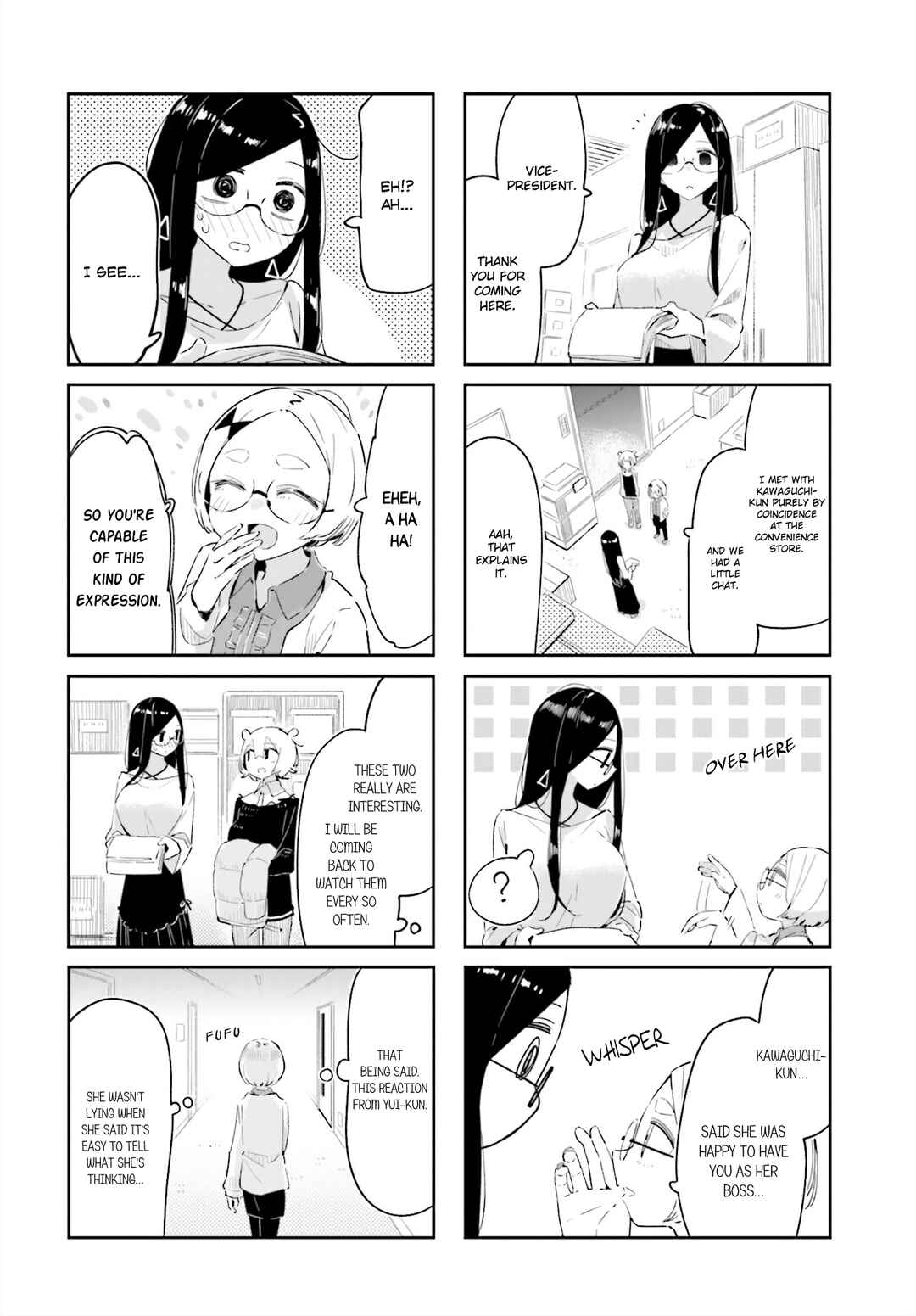 Page 8 Chapter 19 Hogushite, Yui-san