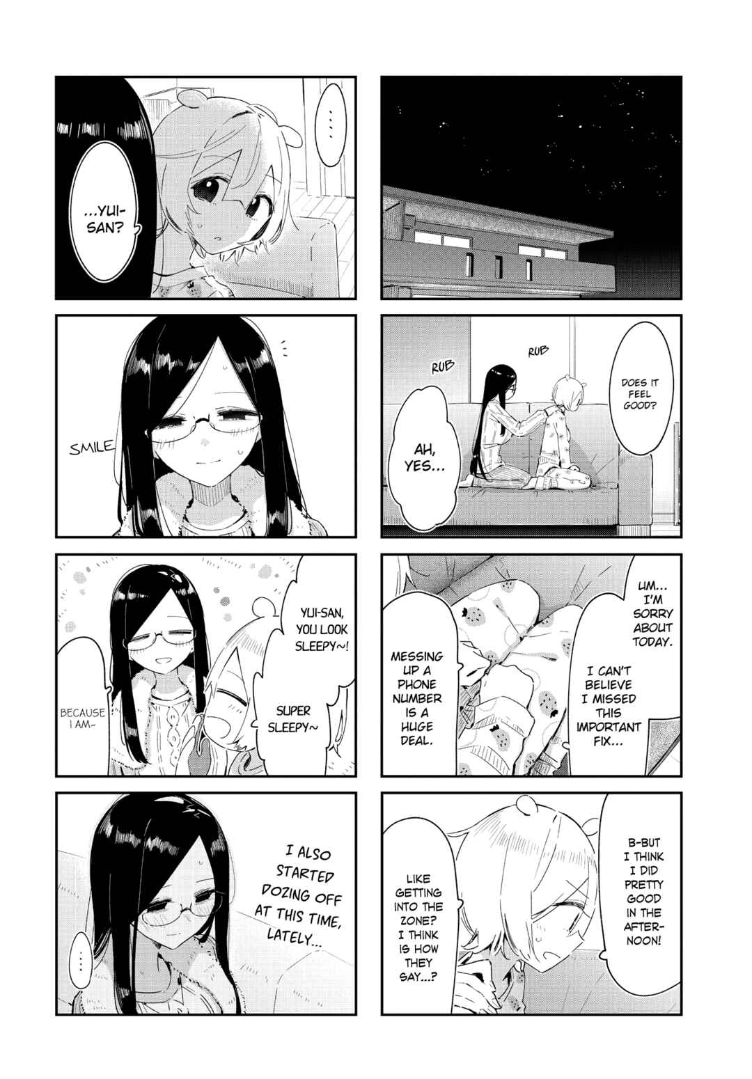 Page 4 Chapter 39 Hogushite, Yui-san