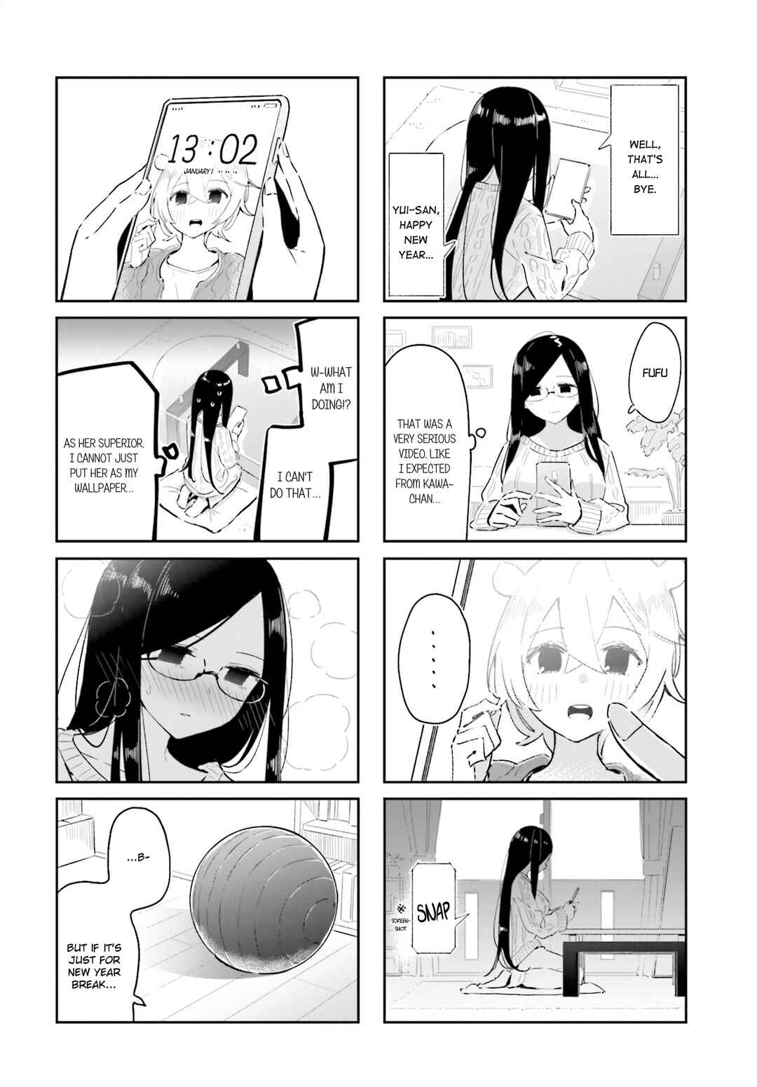 Page 8 Chapter 17 Hogushite, Yui-san