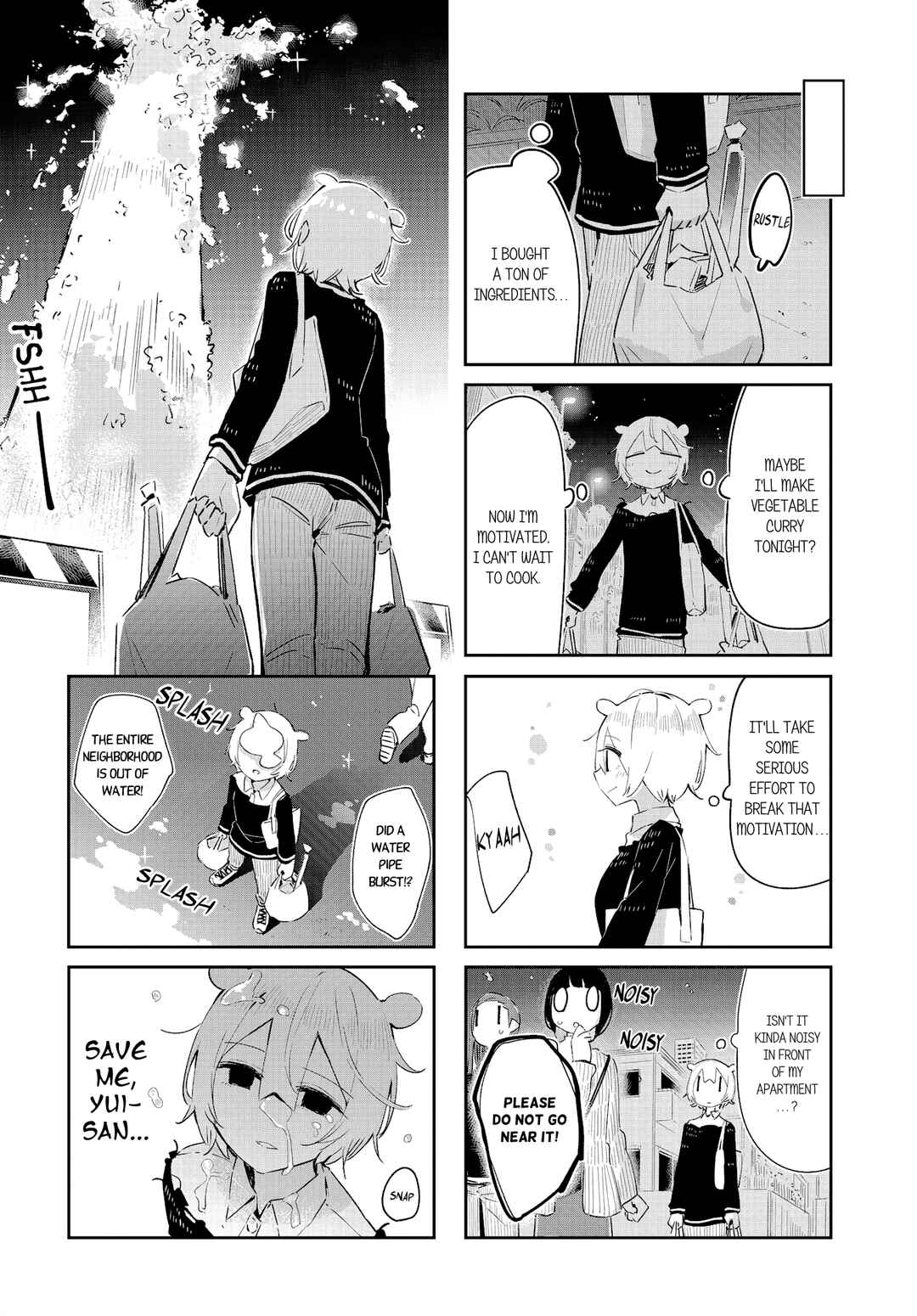 Page 8 Chapter 25 Hogushite, Yui-san