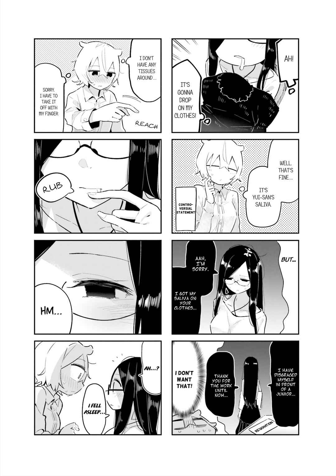 Page 5 Chapter 8 Hogushite, Yui-san