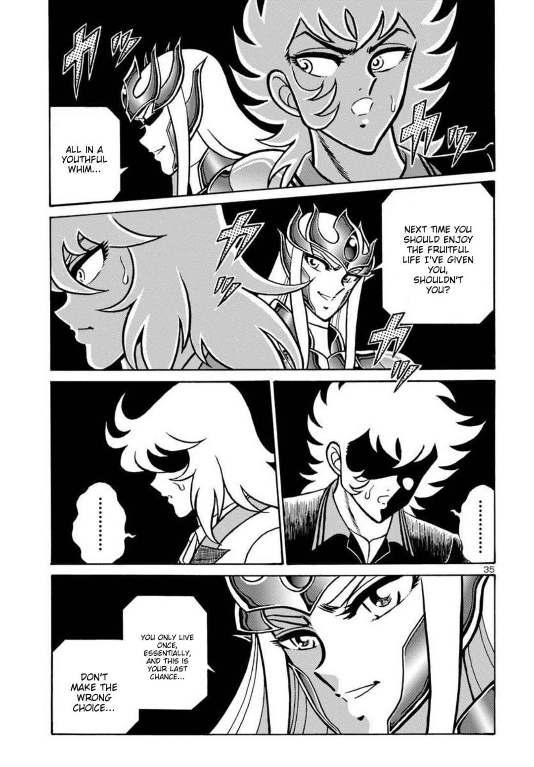 Page 35 Chapter 8 Saint Seiya: Rerise of Poseidon