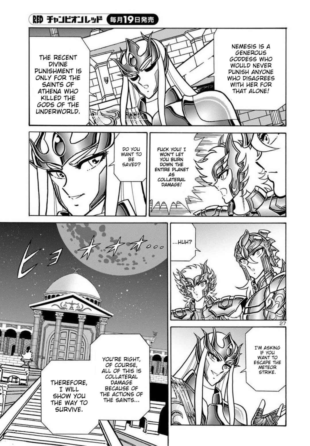 Page 27 Chapter 7 Saint Seiya: Rerise of Poseidon