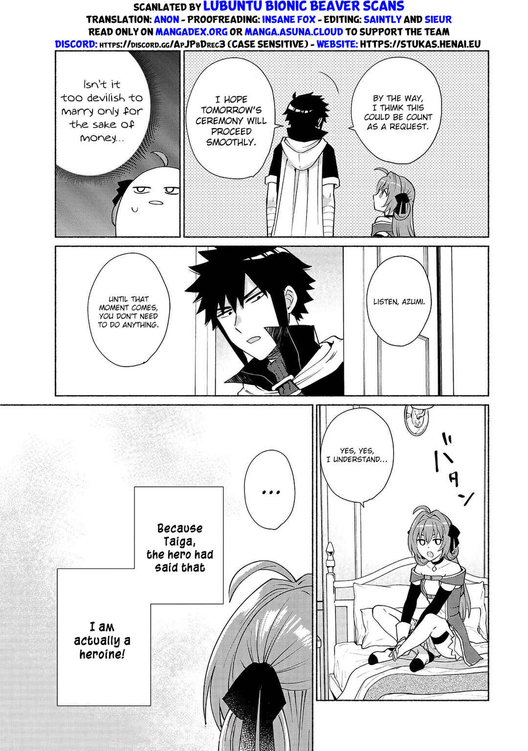 Page 11 Chapter 28 Tensei Shitara Ore ga Heroine de Aitsu ga Yuusha Datta