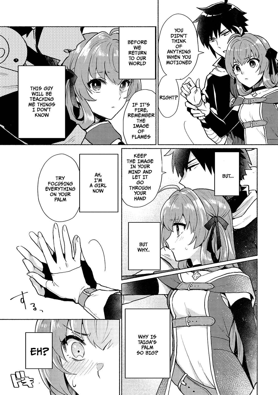 Page 9 Chapter 4 Tensei Shitara Ore ga Heroine de Aitsu ga Yuusha Datta