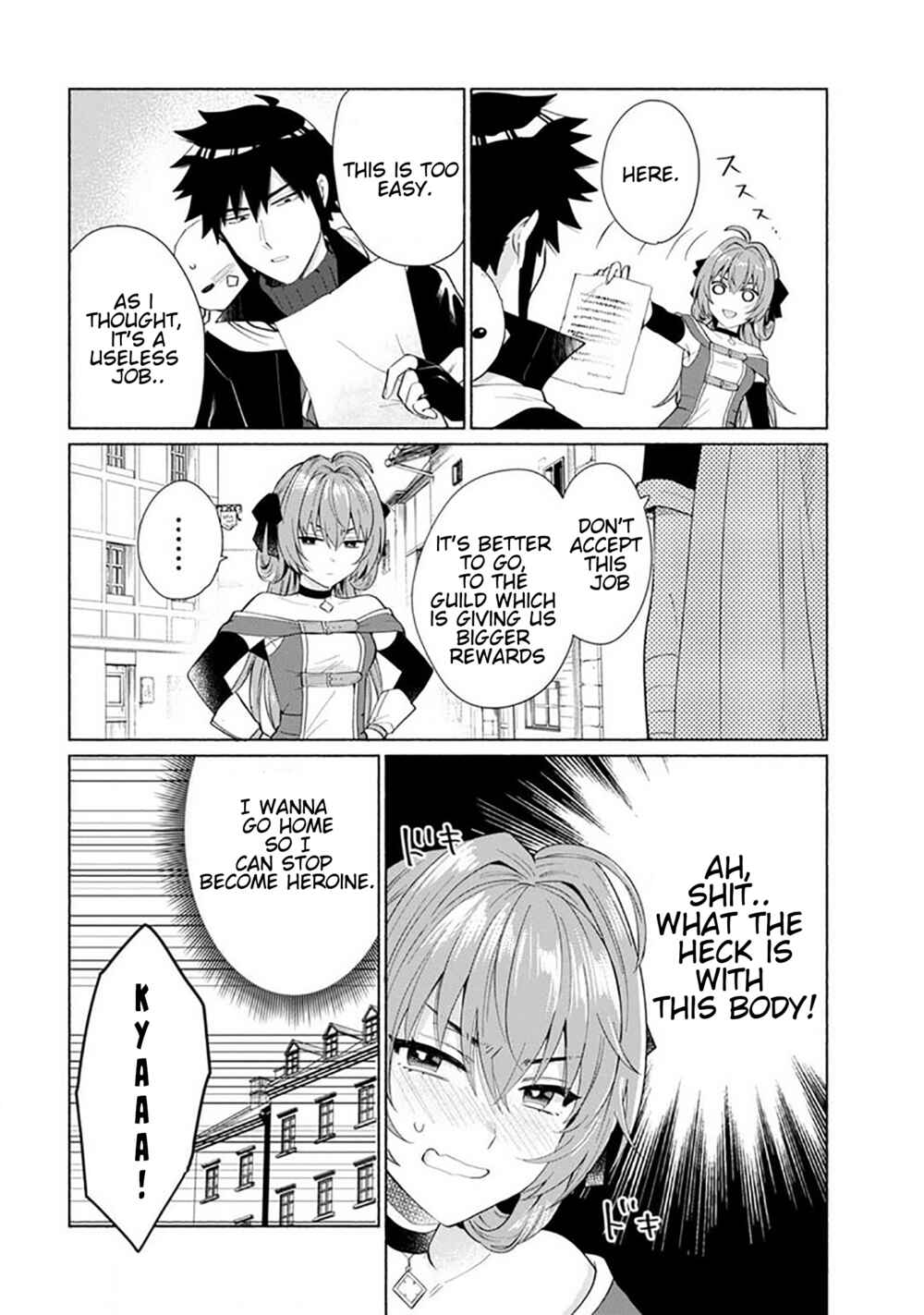 Page 4 Chapter 26 Tensei Shitara Ore ga Heroine de Aitsu ga Yuusha Datta