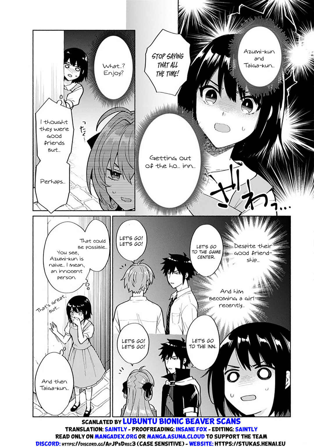Page 3 Chapter 27.5 Tensei Shitara Ore ga Heroine de Aitsu ga Yuusha Datta