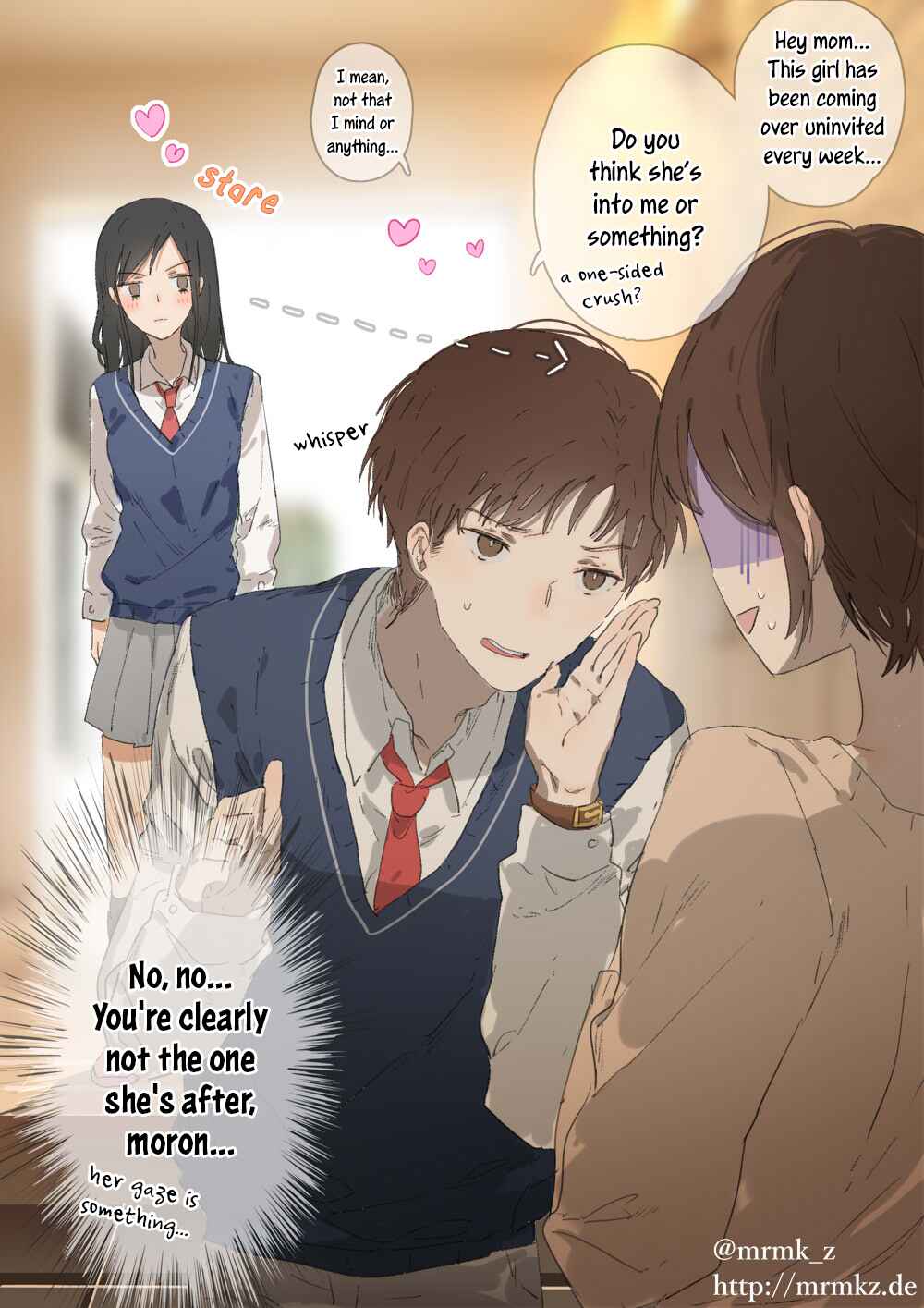Page 1 Chapter 0.1 JK-chan and Her Classmates Mom