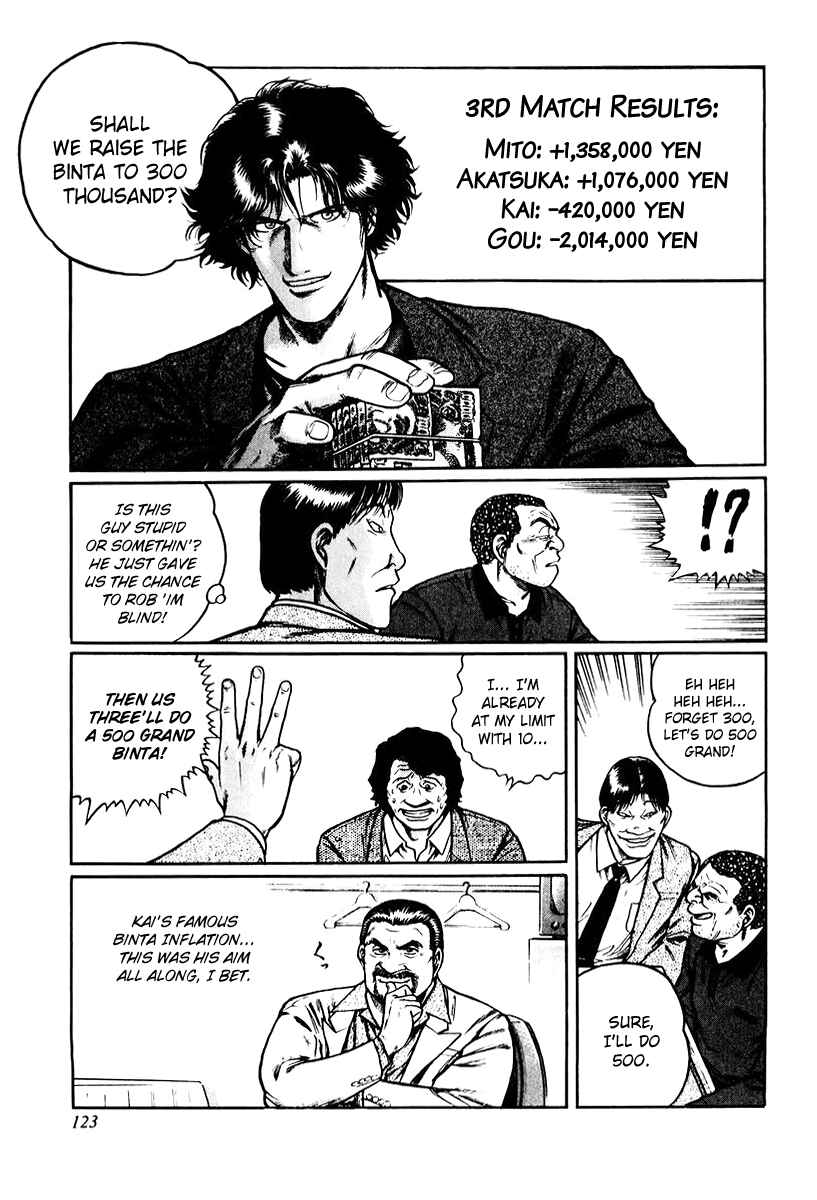 Page 15 Chapter 13 Mukoubuchi: The High-Stakes Underground Mahjong Series