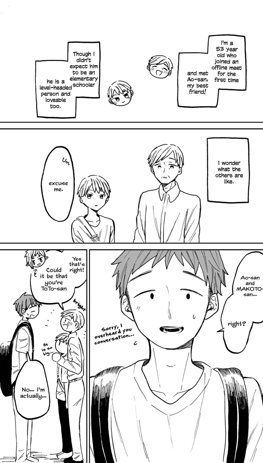 Page 1 Chapter 3 The 53 Year Old Online Gamers First IRL Meet-Up