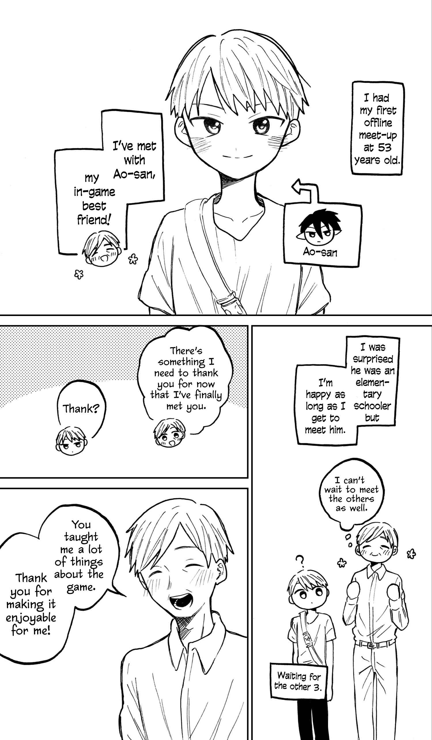 Page 1 Chapter 2 The 53 Year Old Online Gamers First IRL Meet-Up