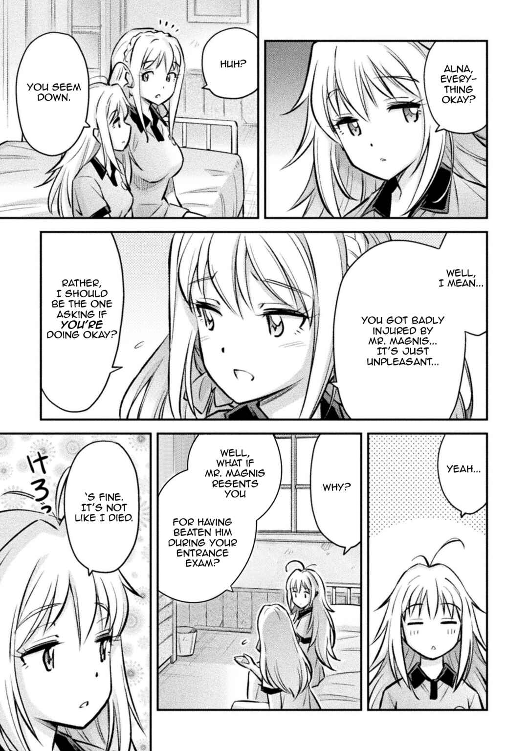 Page 9 Chapter 4 Saikyou no Youhei Shoujo no Gakuen Seikatsu