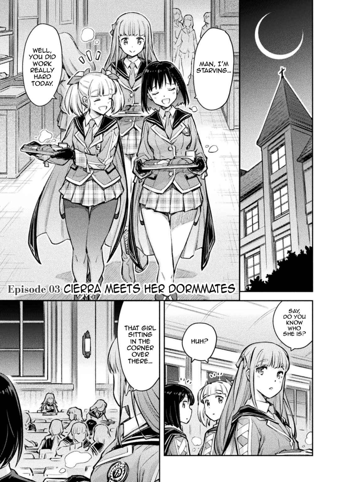 Page 1 Chapter 3 Saikyou no Youhei Shoujo no Gakuen Seikatsu