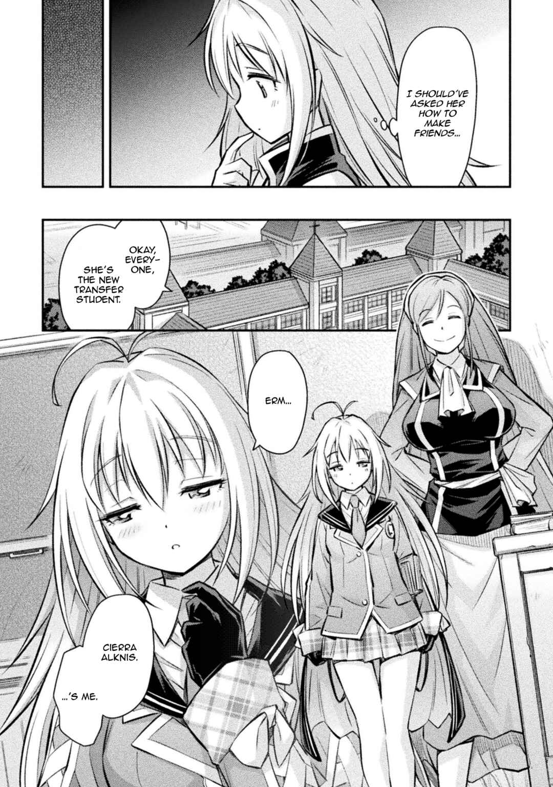 Page 12 Chapter 3 Saikyou no Youhei Shoujo no Gakuen Seikatsu