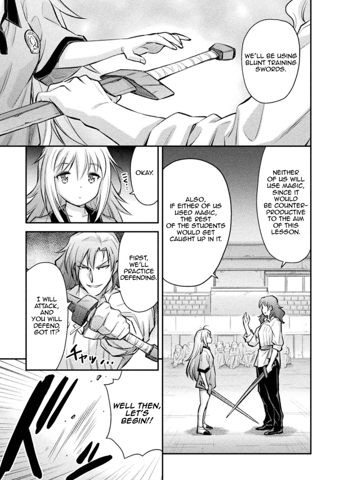 Page 21 Chapter 3 Saikyou no Youhei Shoujo no Gakuen Seikatsu