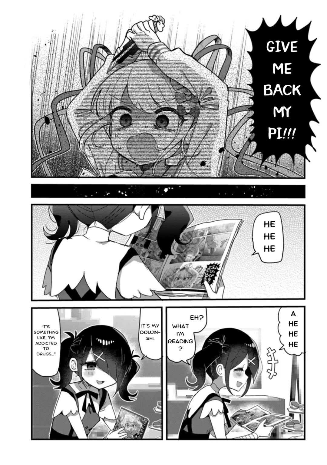 Page 9 Chapter 25 Chou Ten-chan! NEEDY GIRL OVERDOSE Koushiki Anthology