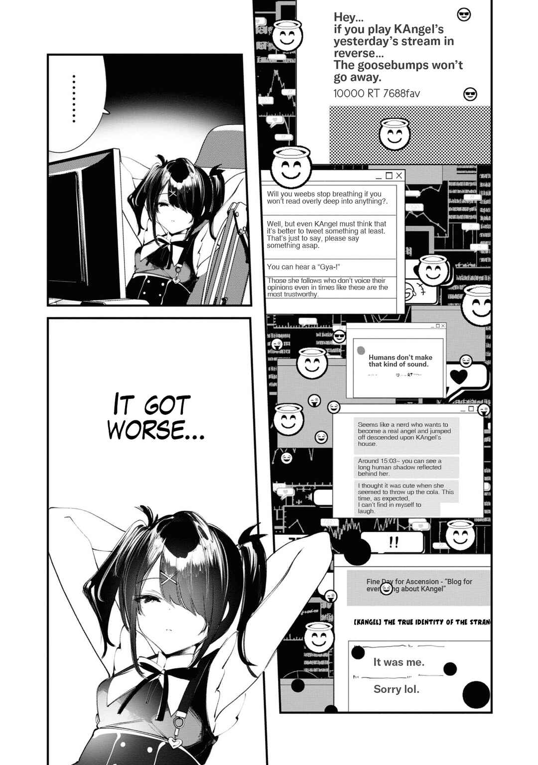 Page 9 Chapter 3 Chou Ten-chan! NEEDY GIRL OVERDOSE Koushiki Anthology
