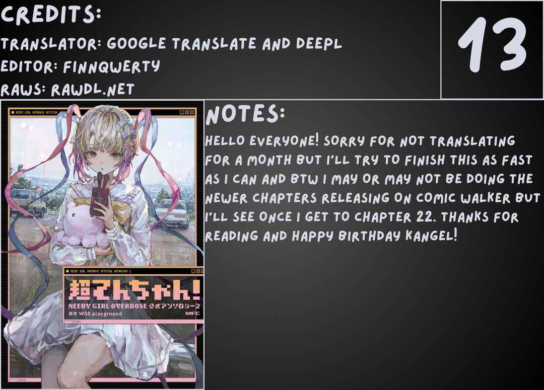 Page 9 Chapter 13 Chou Ten-chan! NEEDY GIRL OVERDOSE Koushiki Anthology