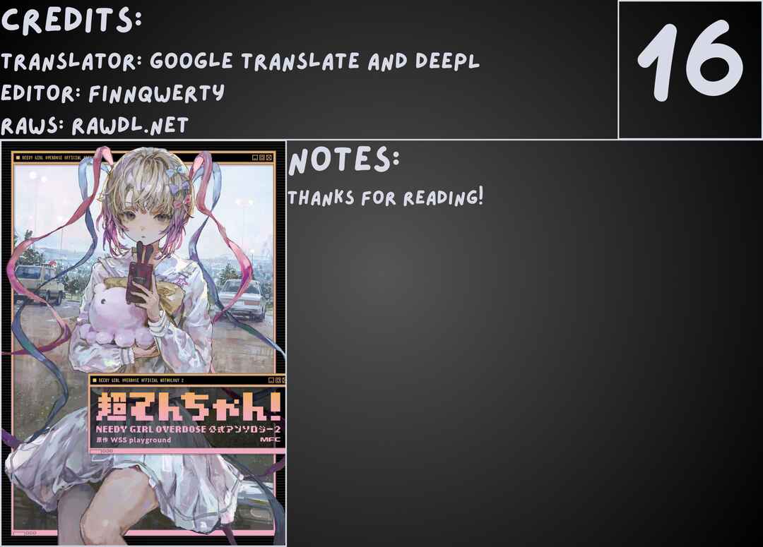 Page 13 Chapter 16 Chou Ten-chan! NEEDY GIRL OVERDOSE Koushiki Anthology