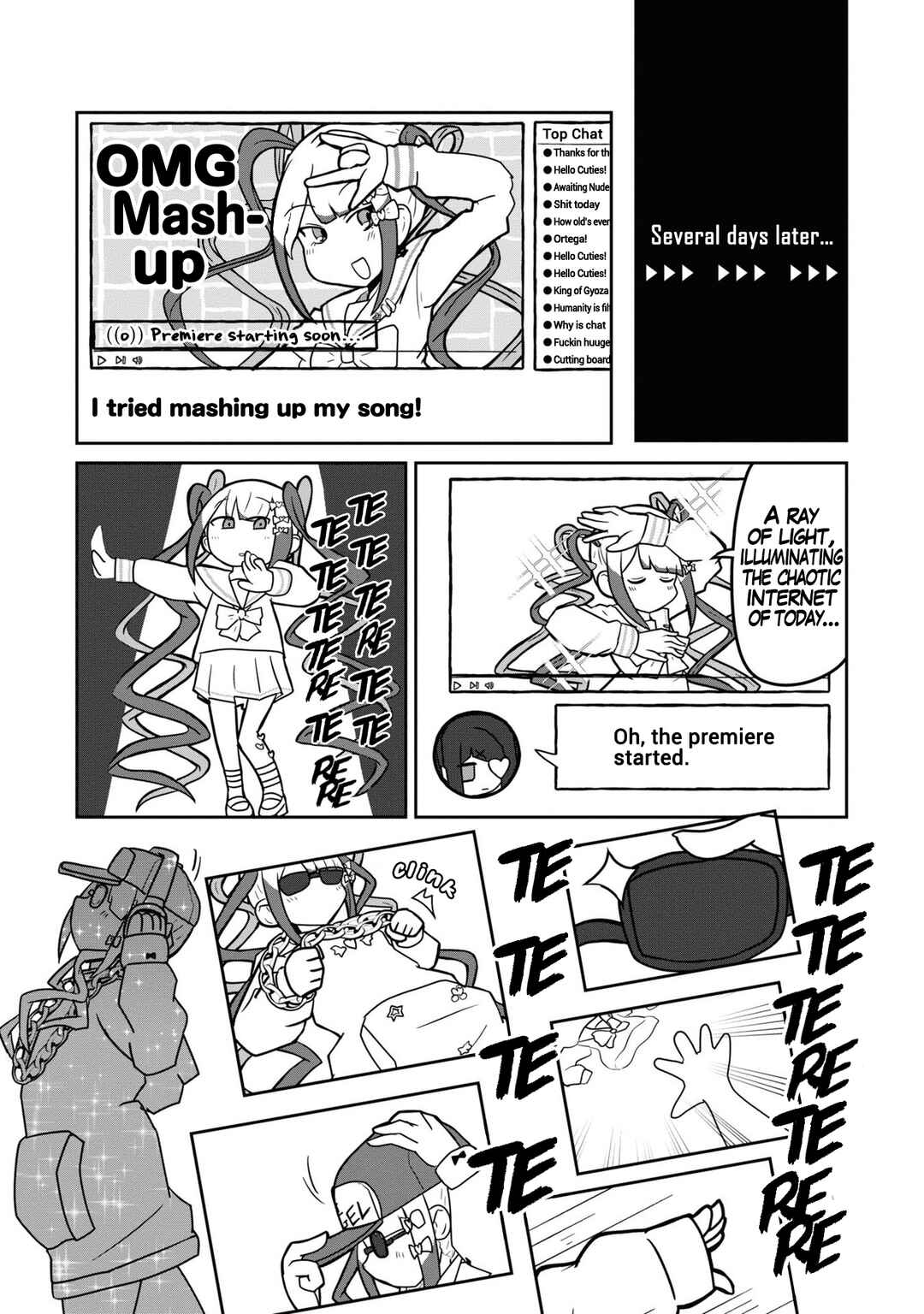 Page 5 Chapter 4 Chou Ten-chan! NEEDY GIRL OVERDOSE Koushiki Anthology