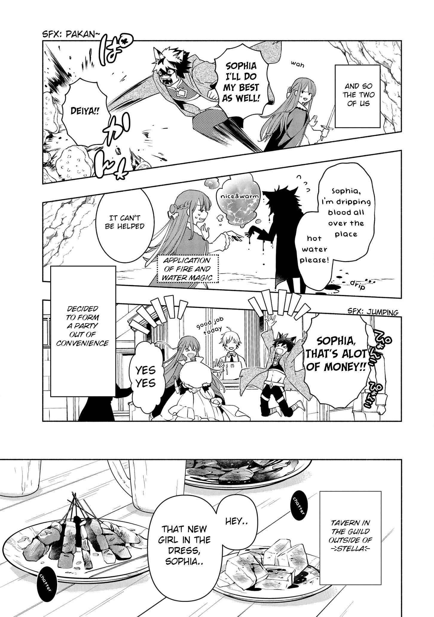 Page 28 Chapter 3 Binbou Reijou no Kanchigai Seijo-den ~Okane no Tame ni Doryoku Shitetara, Oozoku Harem ga Dekite Imashita!?~