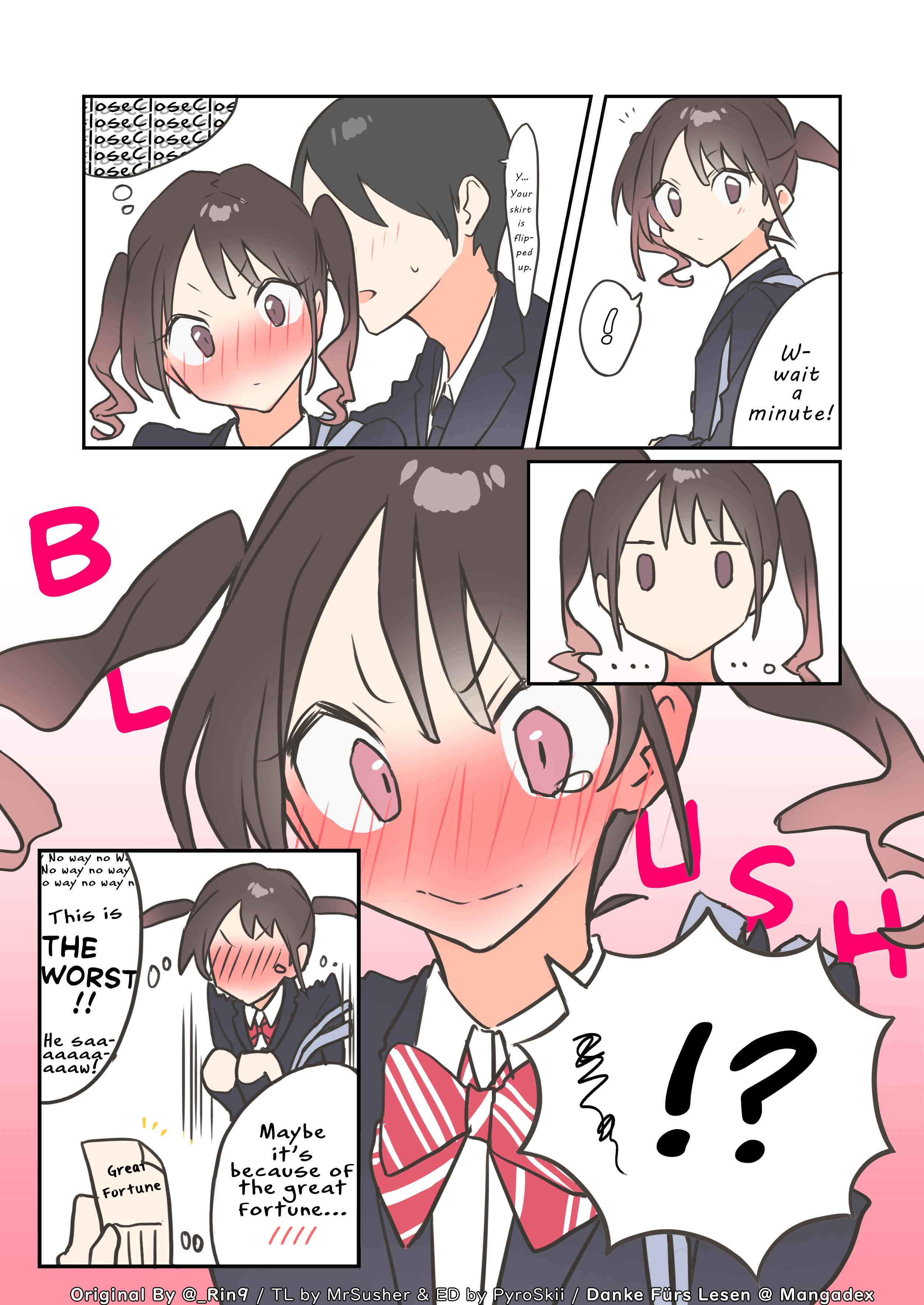 Page 2 Chapter 3 Blushing Because of You (Webcomic)