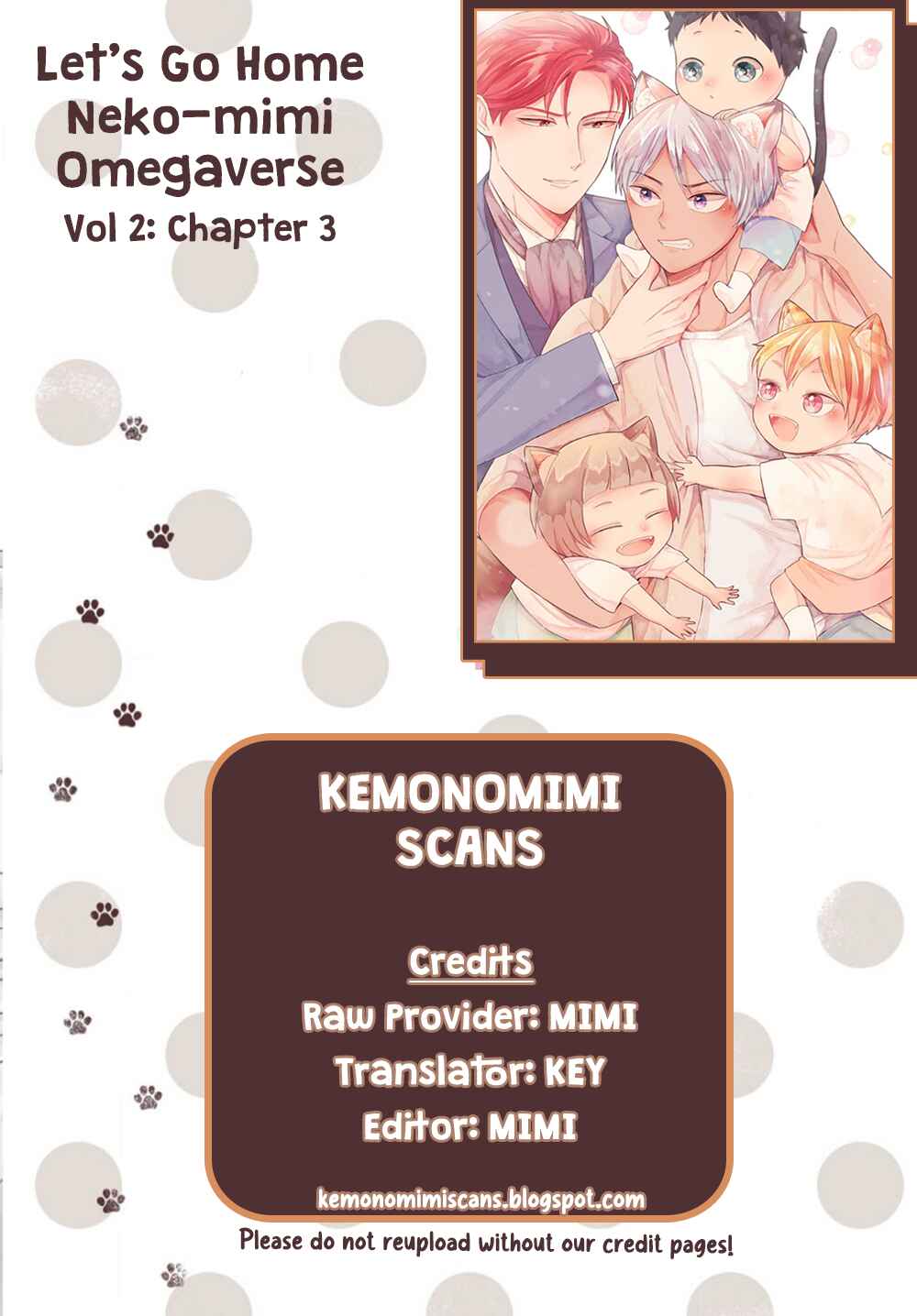 Page 2 Chapter 3 Ouchi e Kaerou: Neko Mimi Omegaverse