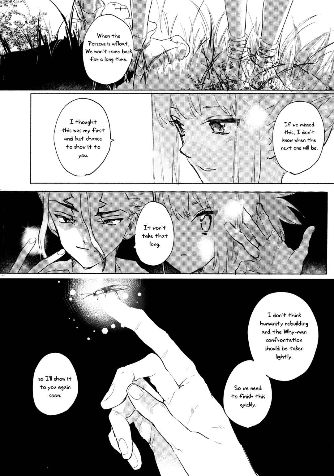 Page 23 Chapter Unknown_876c Dr.STONE - Sekki Sekai de Mabushii Natsu (Doujinshi)