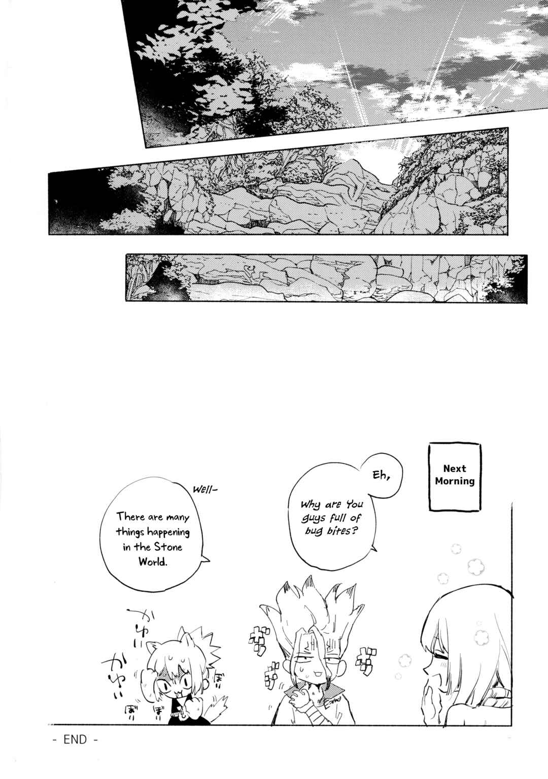 Page 33 Chapter Unknown_876c Dr.STONE - Sekki Sekai de Mabushii Natsu (Doujinshi)