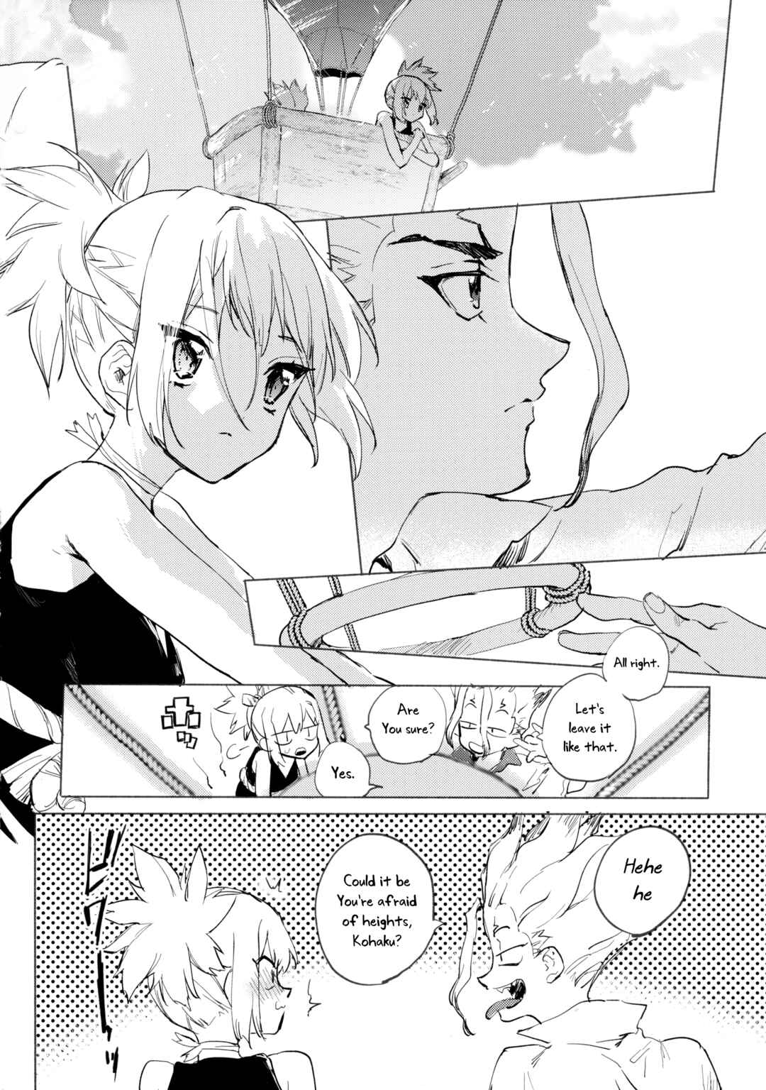 Page 9 Chapter Unknown_876c Dr.STONE - Sekki Sekai de Mabushii Natsu (Doujinshi)