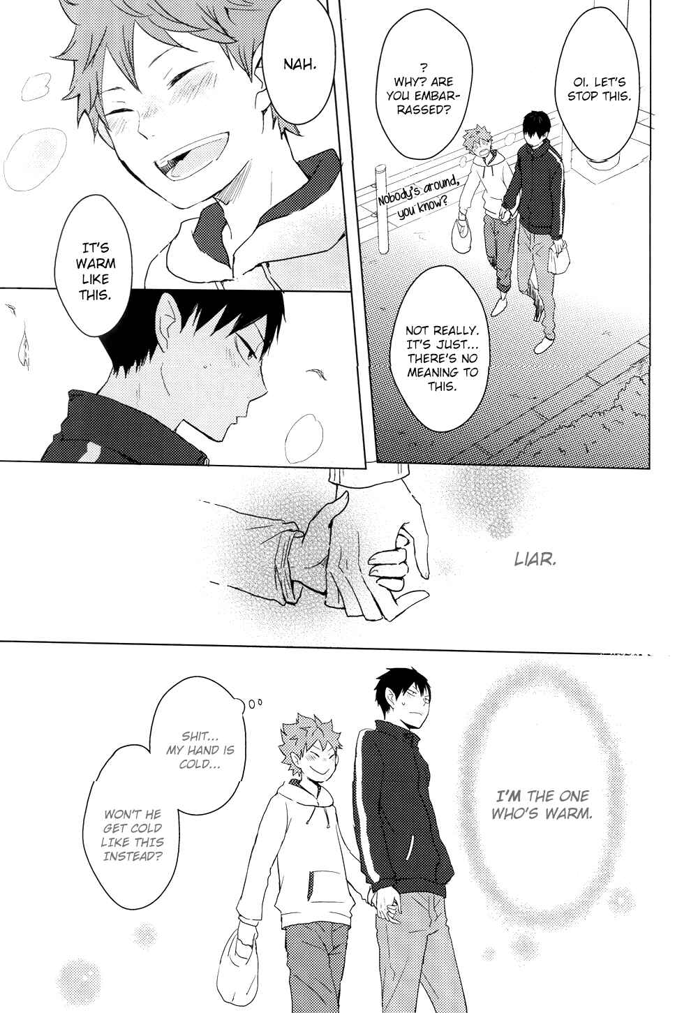 Page 6 Chapter Unknown_ddd7 Haikyuu!! - Samui Hi no Hanashi (Doujinshi)