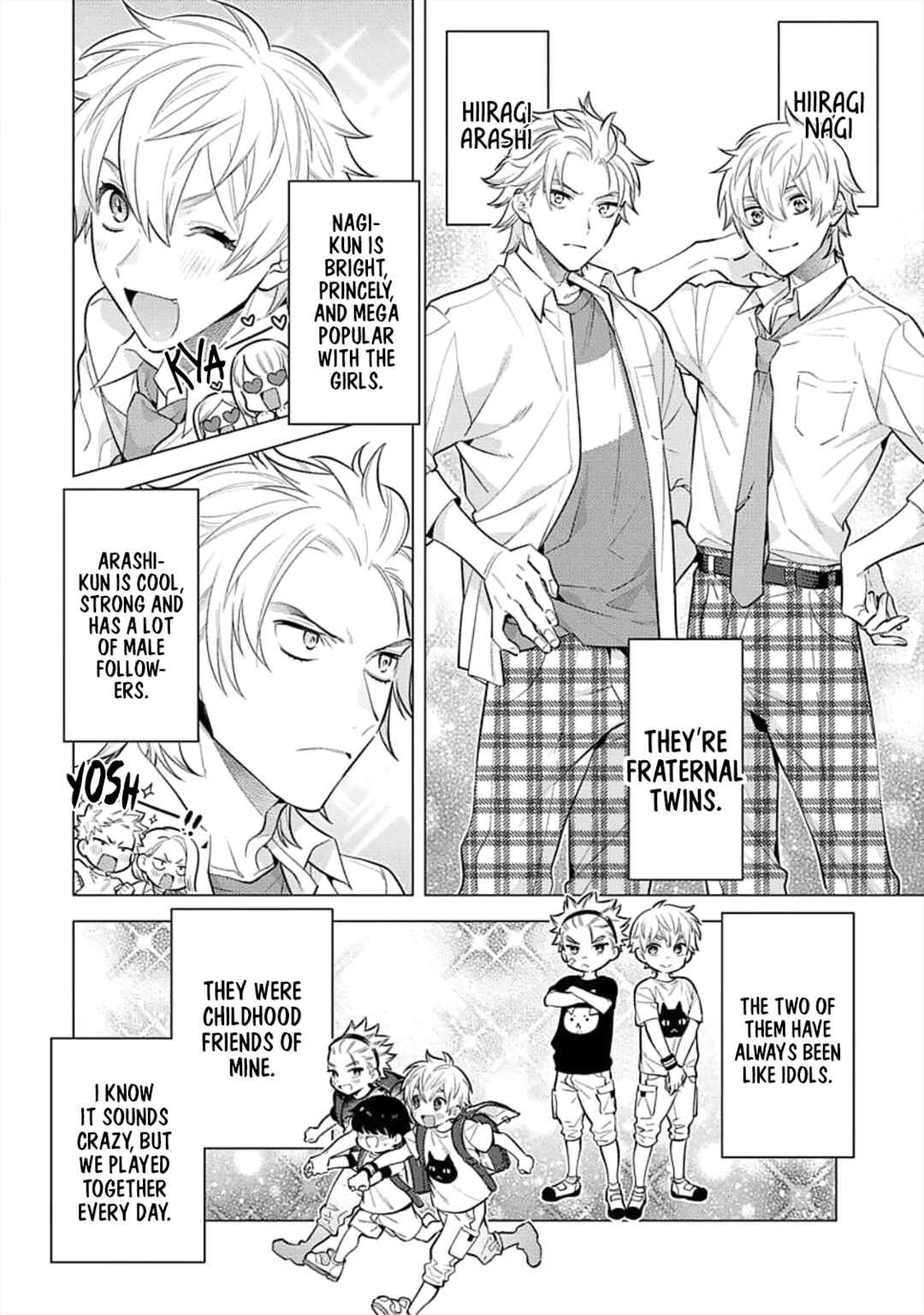 Page 13 Chapter 1 Inkya na Boku ga Futago ni Aisareru Wake