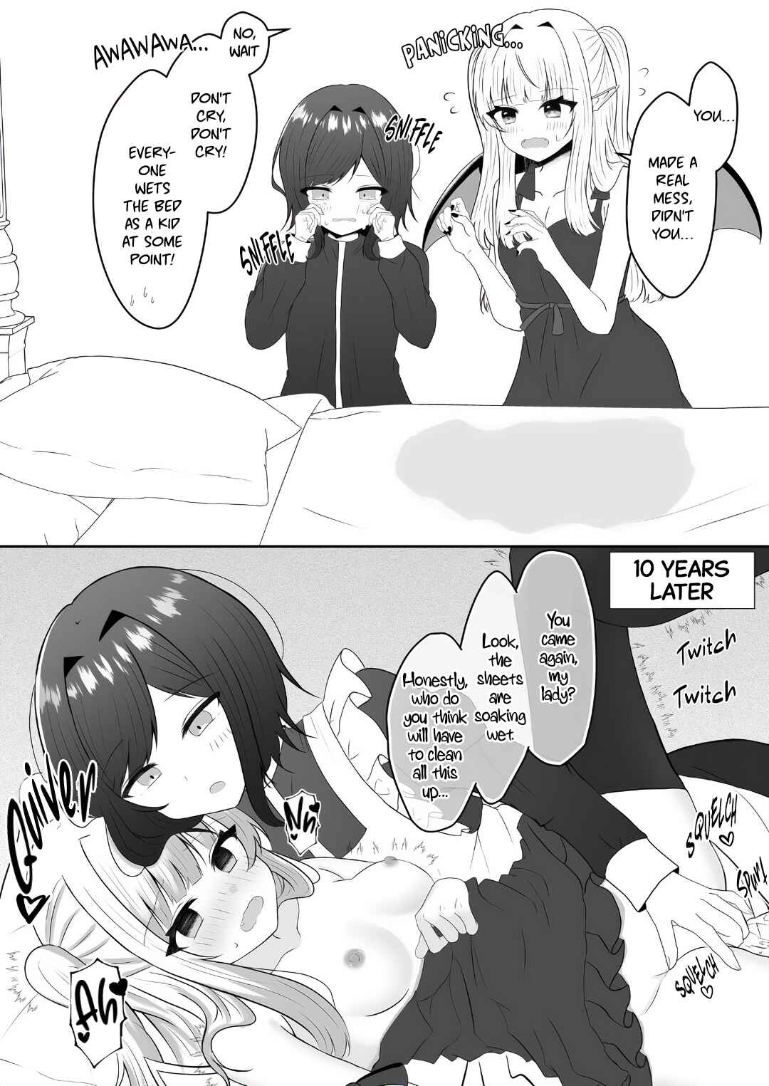 Page 1 Chapter 8 Kyuuketsuki ni Kawareta Shoujo no Juunen-go