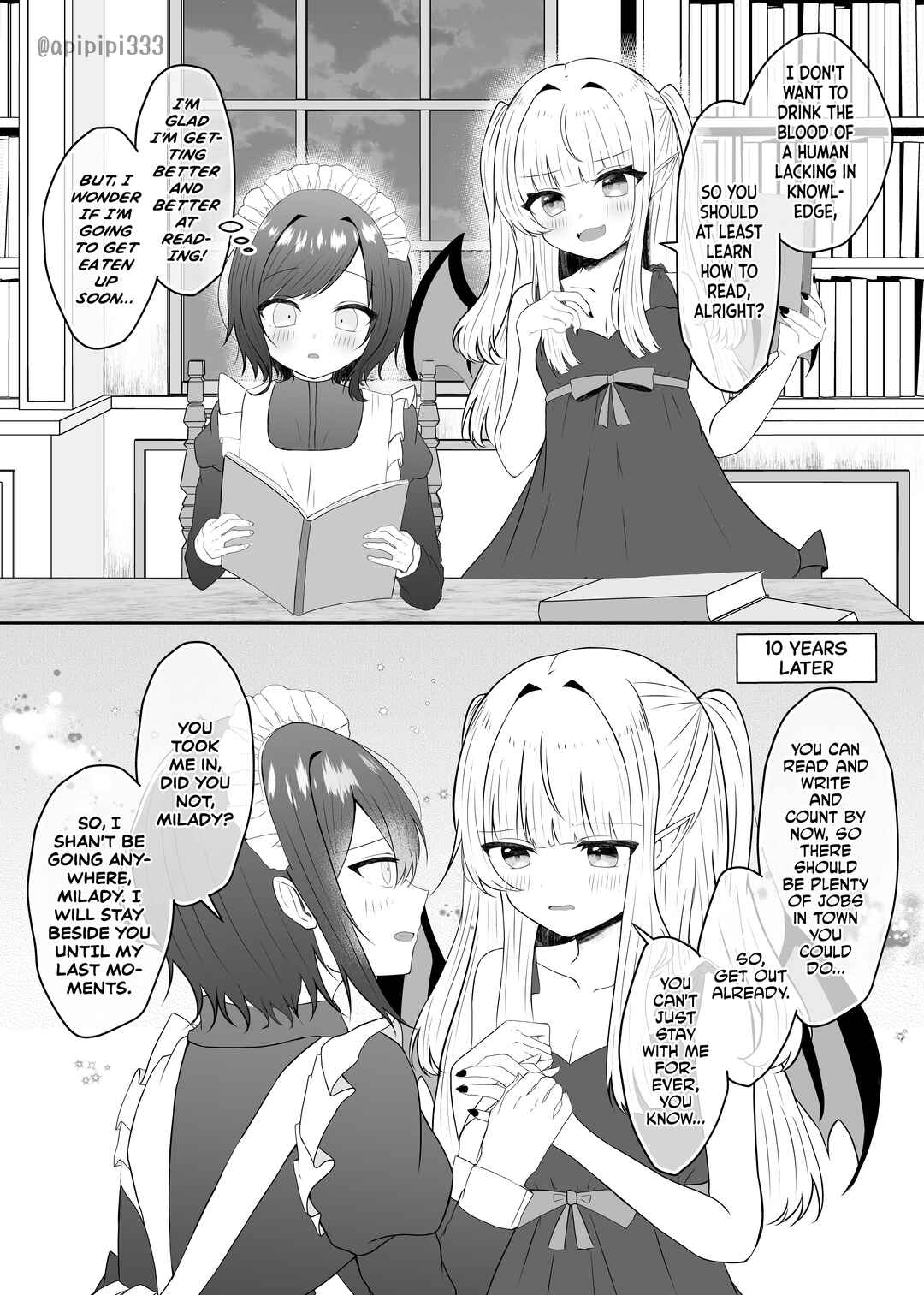 Page 1 Chapter 4 Kyuuketsuki ni Kawareta Shoujo no Juunen-go