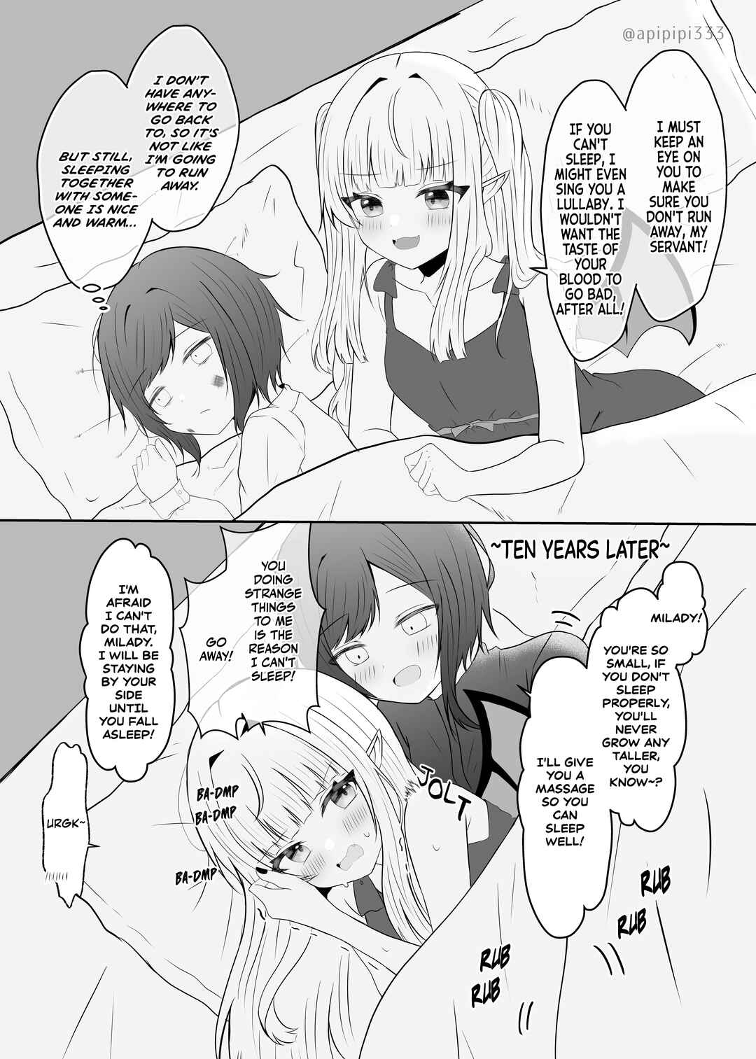 Page 1 Chapter 3 Kyuuketsuki ni Kawareta Shoujo no Juunen-go