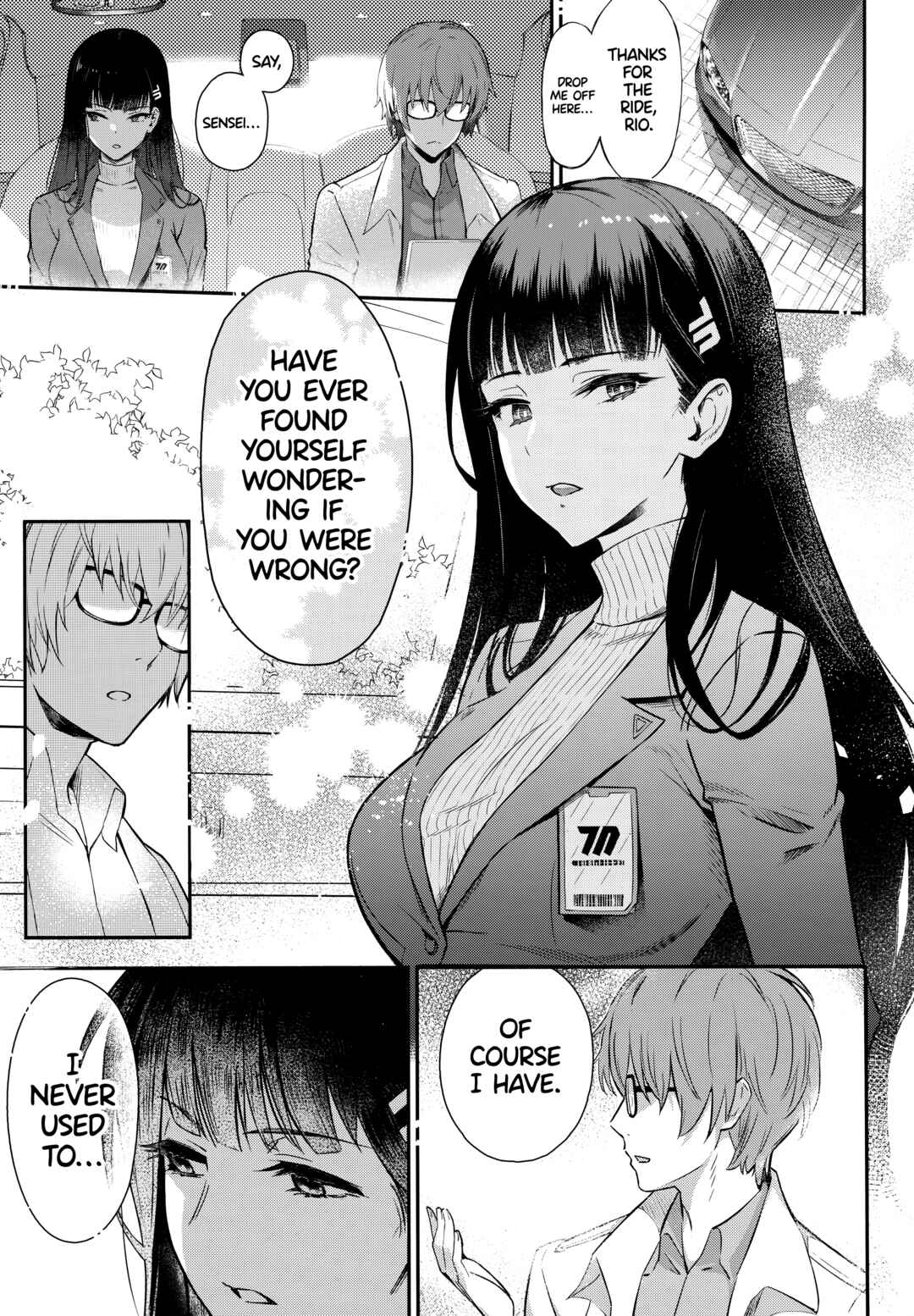 Page 4 Chapter Unknown_3482 Blue Archive - Rio-chan wa Otosaretai.
