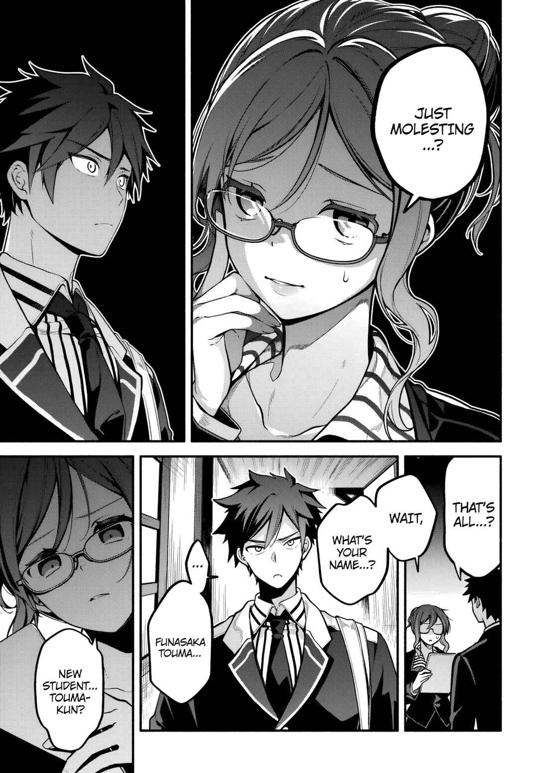 Page 12 Chapter 1.1 High School Hack and Slash