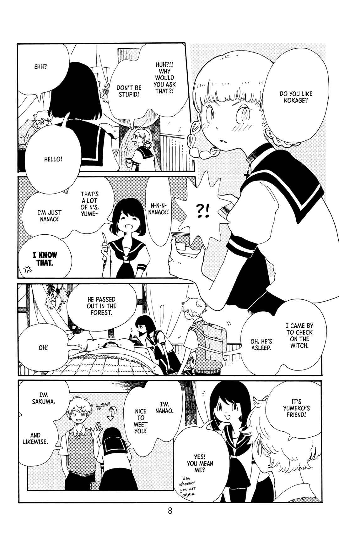 Page 9 Chapter 4 Kokage-kun Bewitched