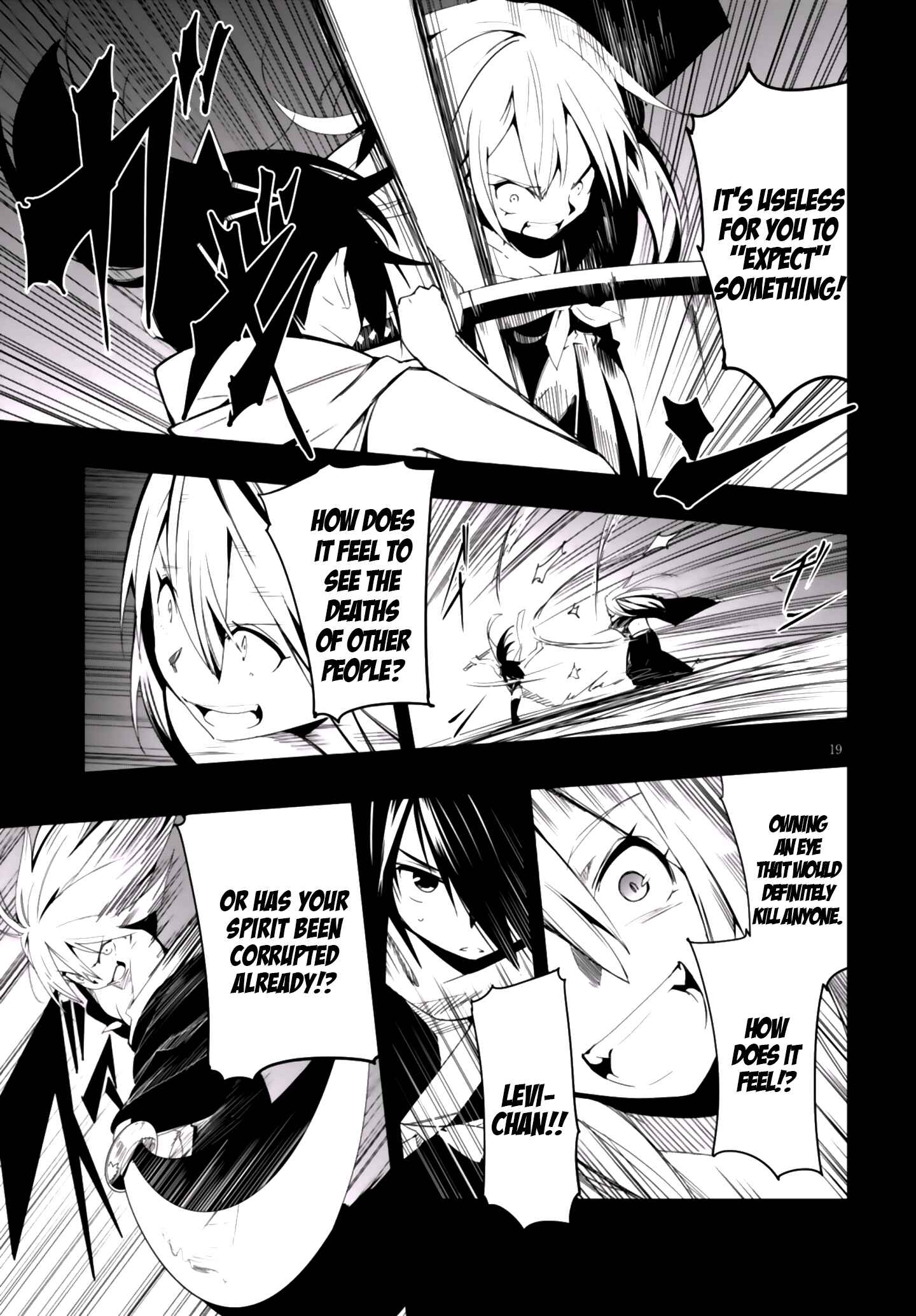 Page 19 Chapter 10 Trinity Seven: Levi Ninden