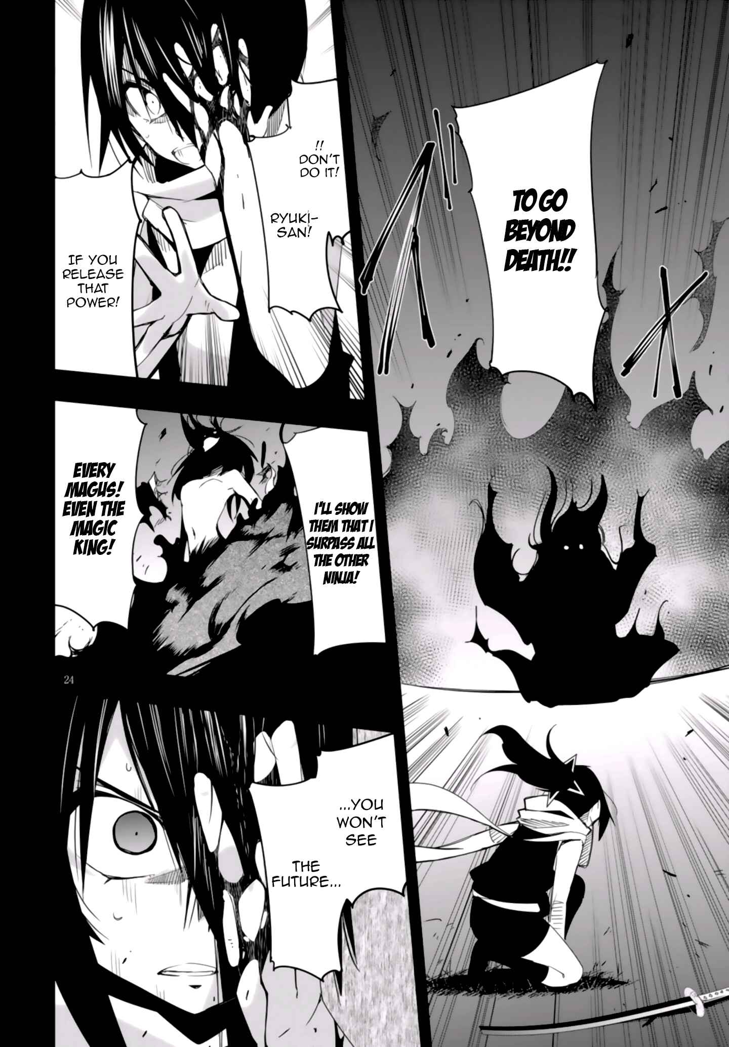 Page 24 Chapter 10 Trinity Seven: Levi Ninden