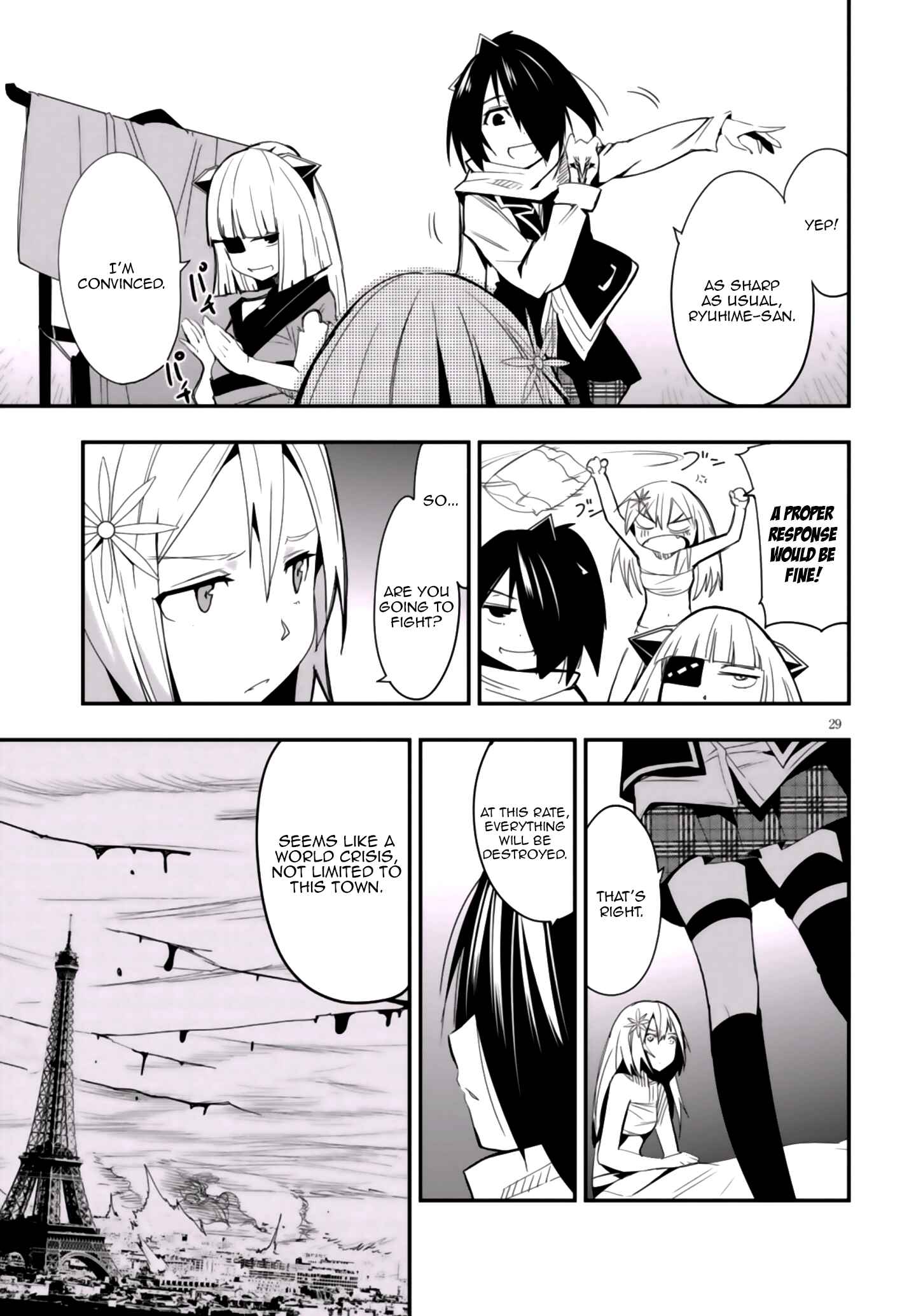 Page 29 Chapter 10 Trinity Seven: Levi Ninden