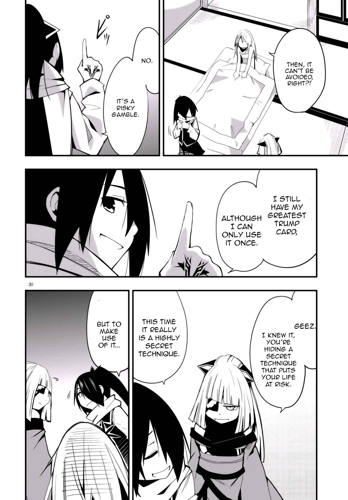 Page 30 Chapter 10 Trinity Seven: Levi Ninden